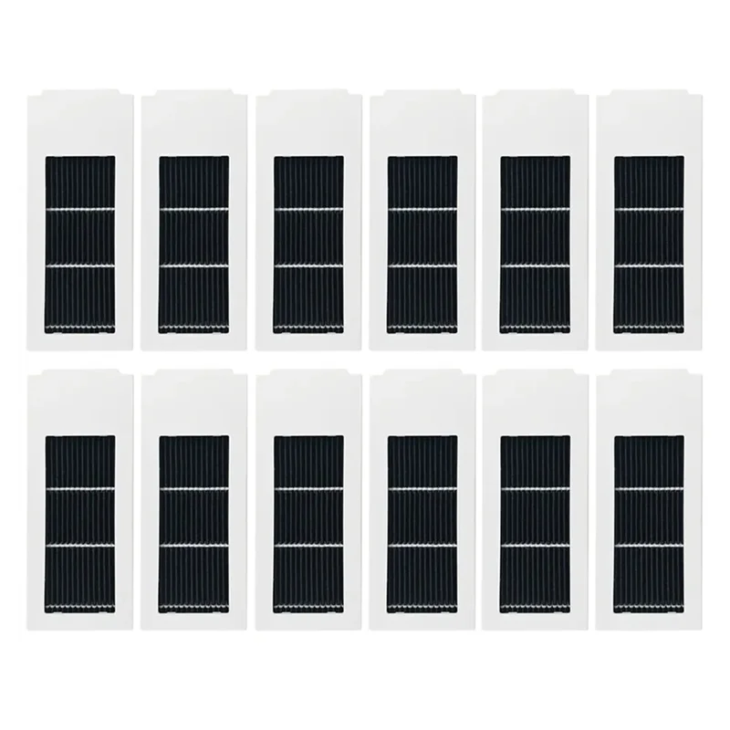 M04K 12 قطعة استبدال الملحقات ل Ecovacs Deebot X2 / X2 Pro / X2 أومني جهاز آلي لتنظيف الأتربة فلتر Hepa استبدال الغيار