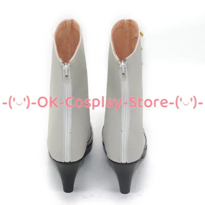 [Customized Size] Project Sekai Rin Cosplay Shoes Game Roleplay Costume Prop Halloween Carnival Party Boots PU Leather