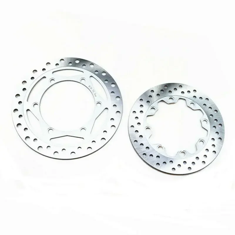 Motorcycle Front + Rear Brake Disc Rotor  For Kawasaki KL250 Super Sherpa 1997-2007 2004