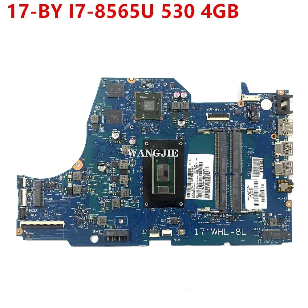 

L32630-601 L32630-001 для материнской платы ноутбука HP Pavilion 17-BY MB 6050A3022801 I7-8565U 530 4 ГБ графического процессора DDR4 протестировано