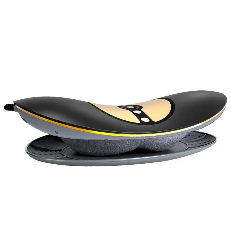 2025/2024 Factory Outlet Custom Logo Lower Back Pain Relief Massager Lumbar Traction  with EMS Patches for Muscle Stimulat