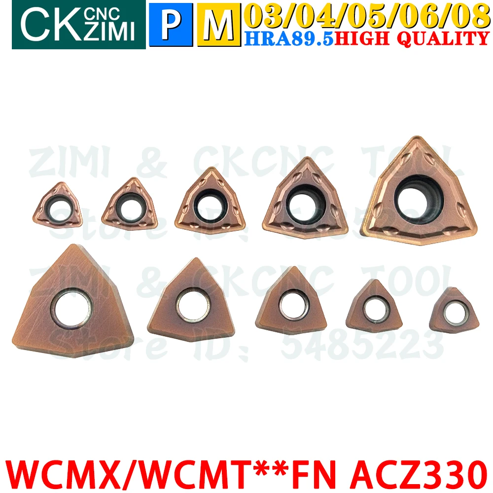 WCMX WCMT 030208 040208 050308 06T308 080412 FN ACZ330 Carbide Insert WC U Drill Turning Insert CNC Indexable Turning Lathe Tool