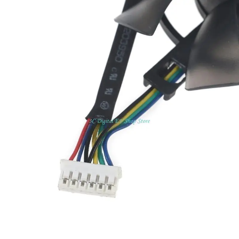 استبدال مروحة تبريد E74D مقاس 75 ملم لبطاقة فيديو 2060 TUF GAMING OC 1660 #2