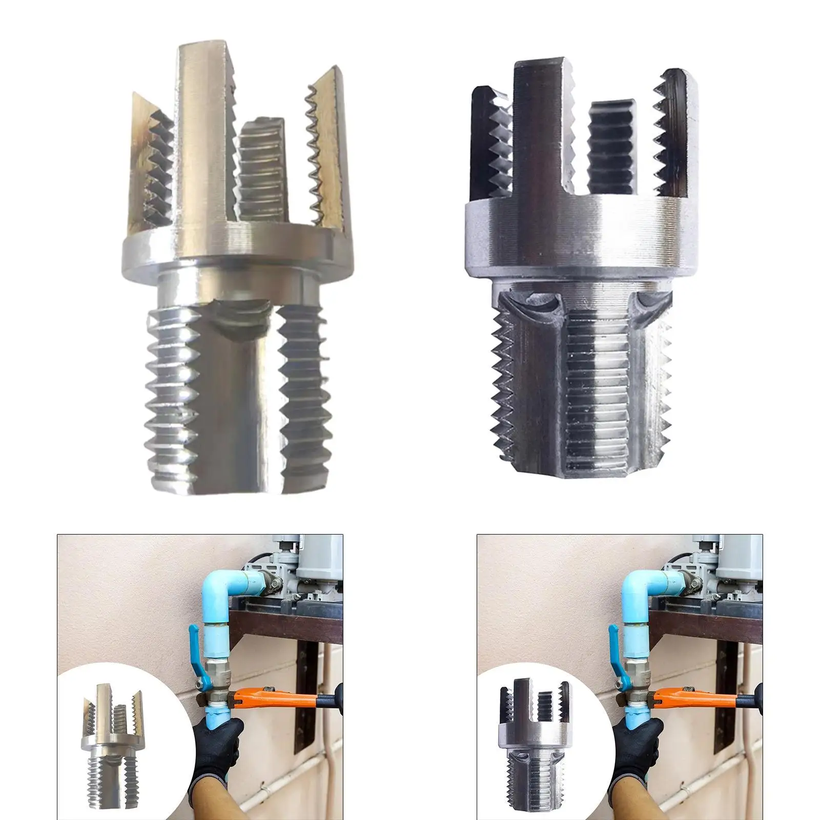 

Ppr Pipe Threader for Electric Drill Easy to Use Accessories Thread Cutter