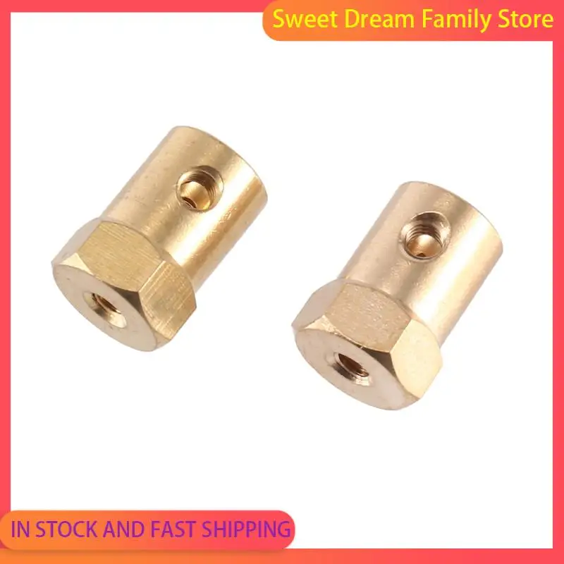 SDFC-10Pcs اقتران سداسية لتقوم بها بنفسك عجلة تروللي ذكية الإطارات موصل تيار مستمر تباطؤ المحرك لنموذج روبوت #4