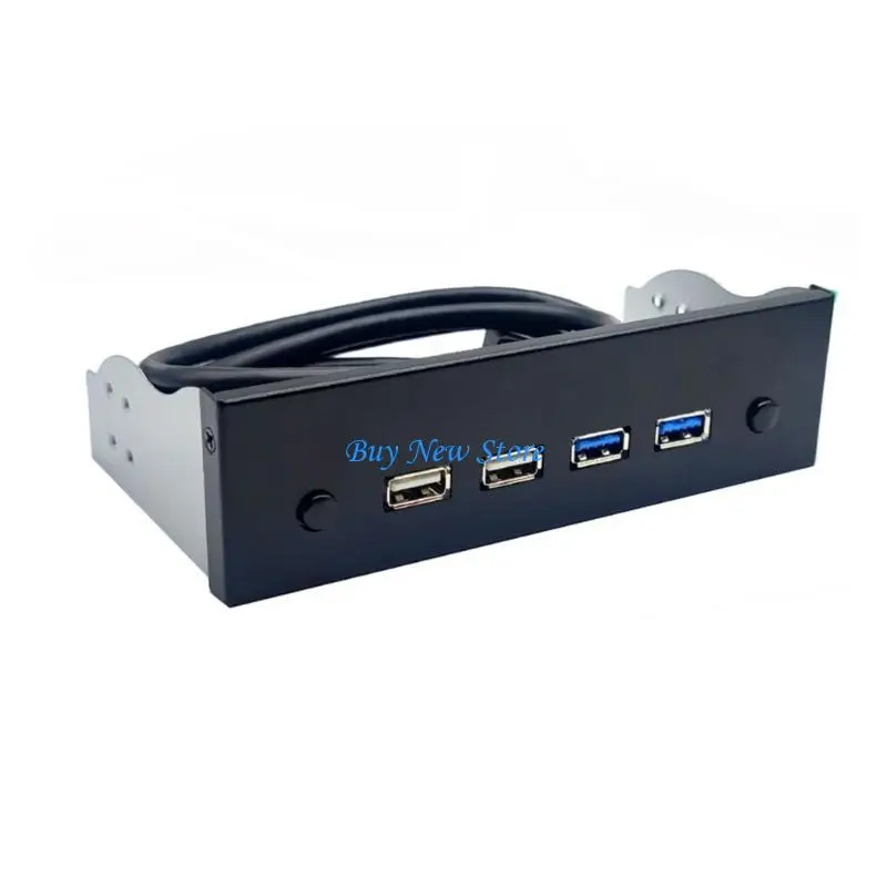 20ce USB C Hub Floppy Drive передняя панель 2 порт USB + 2 Port USB 2.019 Cin Conctor для 5,25 "CD-Rom Bay Desktop