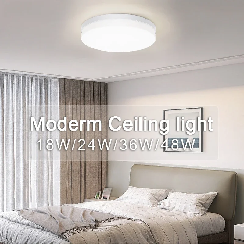 

Round Ceiling Lamp MARPOU LED Modern Lights 220V110V Indoor Lighting Ceiling Chandelier Kitchen Bedroom Lamps