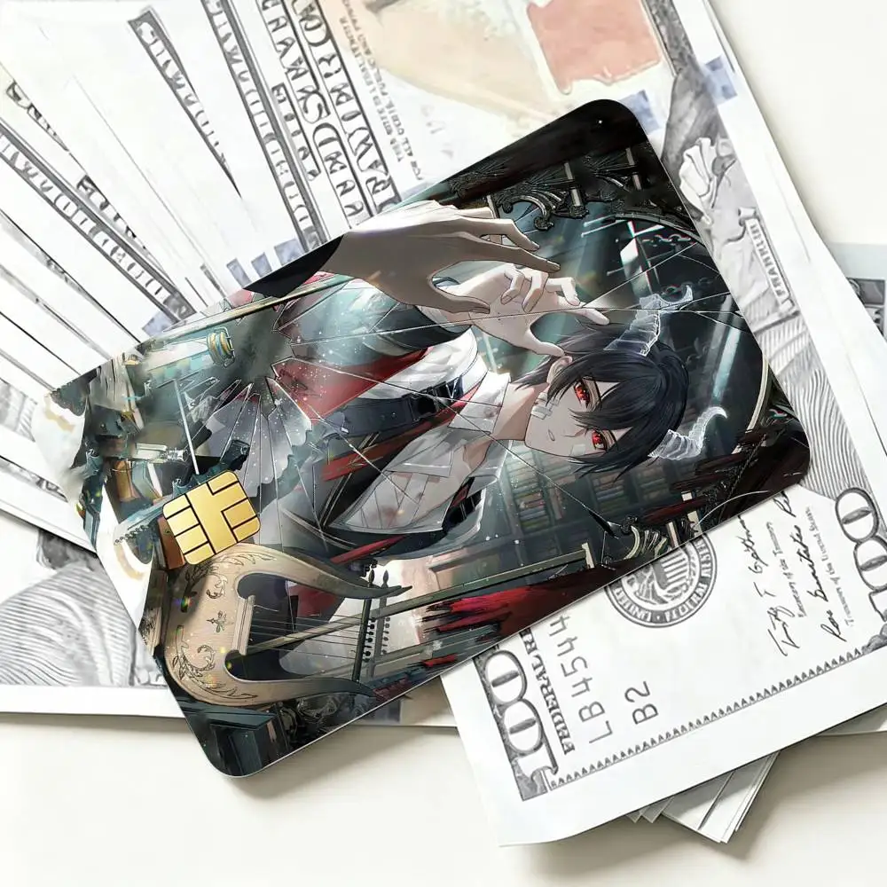 Otome Mobile Game F-For All Time A-Ayn Credit Card HD Stickers Small Chip Waterproof Sticker Game