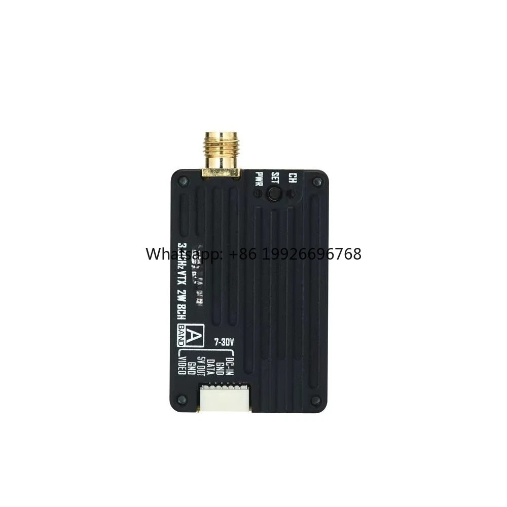 

RushFPV 3.3G 2W VTX High Performance Product for RC Airplane & Boat Parts Made of Metal and Plastic