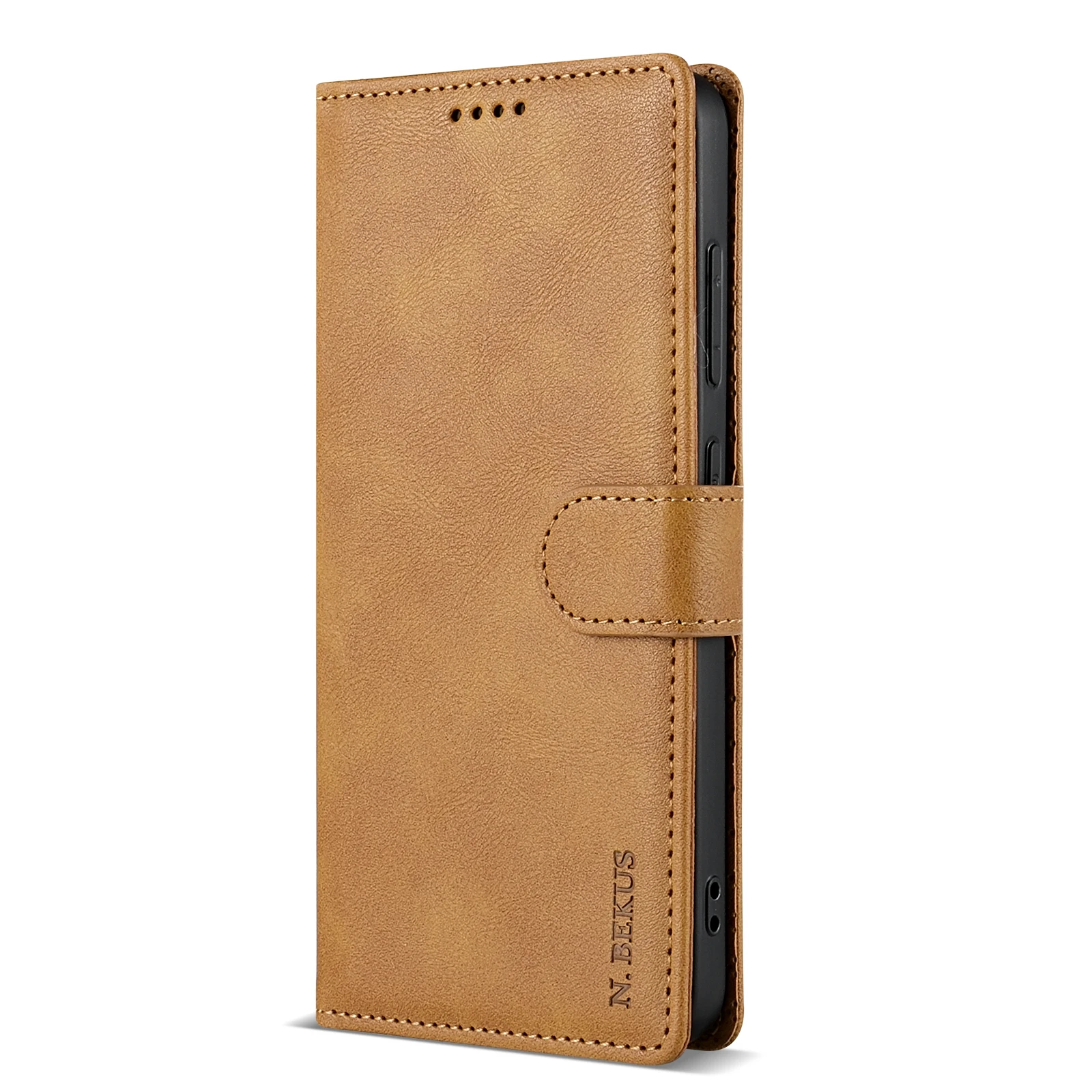 Zakelijke leren telefoonhoes voor Samsung Galaxy S26 S25 S24 S23 Ultra S22 S21 FE S20 S10 Plus Note20 Flip Card Wallet Cover Etui