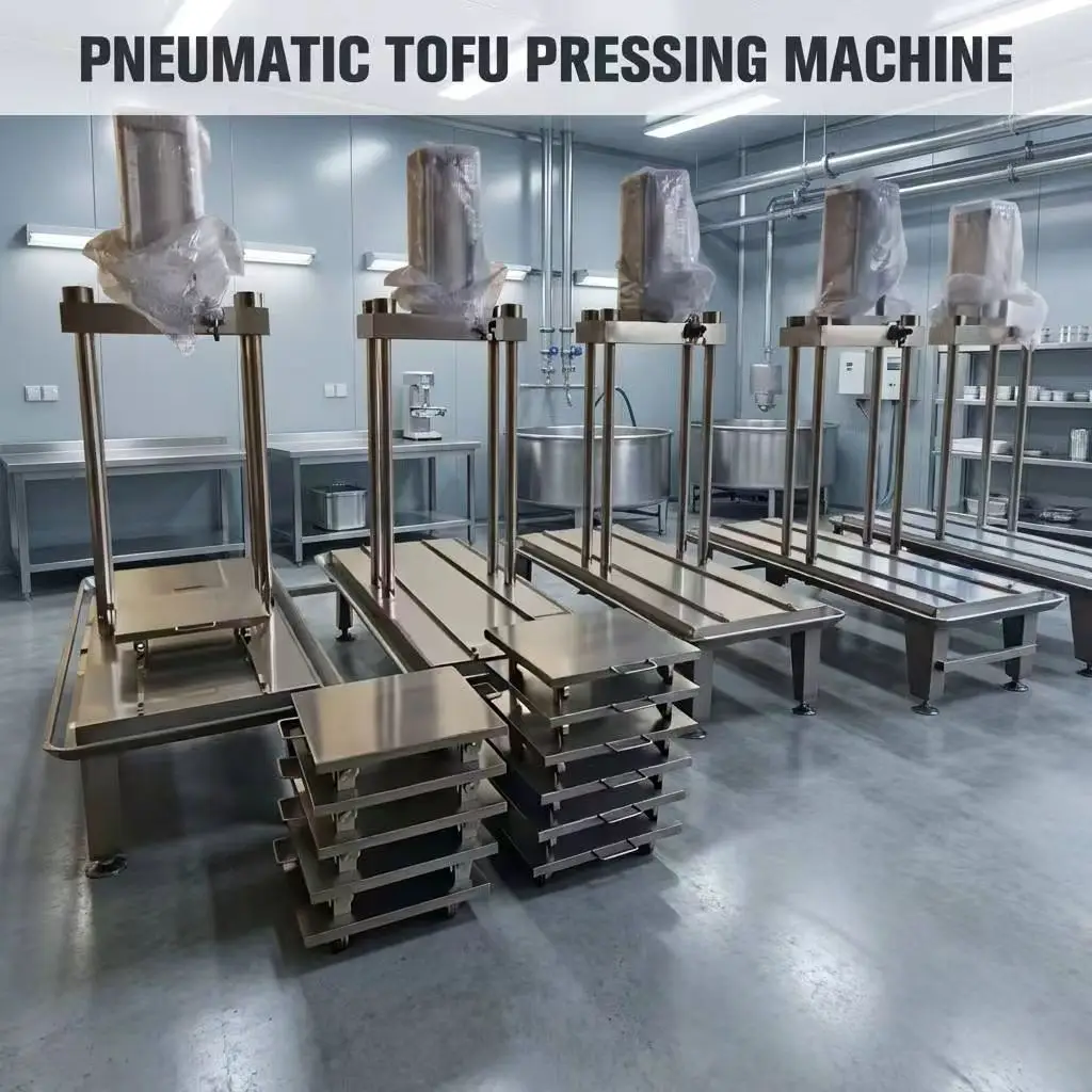 Automatic Tofu Forming Machine - Essential Tofu Pressing Equipment for Factory