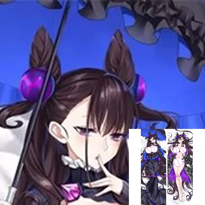 

Dakimakura Anime Pillow Cover Fujiwara no Kaoriko Double Sided Print 2Way Cushion Bedding