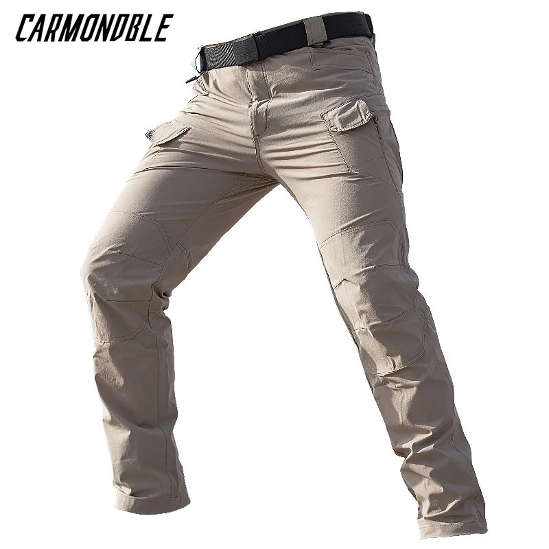 CARMONDBLE Cycling MTB Trousers Men's Road Bicycle Pants Motocross Long Pants Mountain Bike Sport Equipment Pantaloni Ciclismo