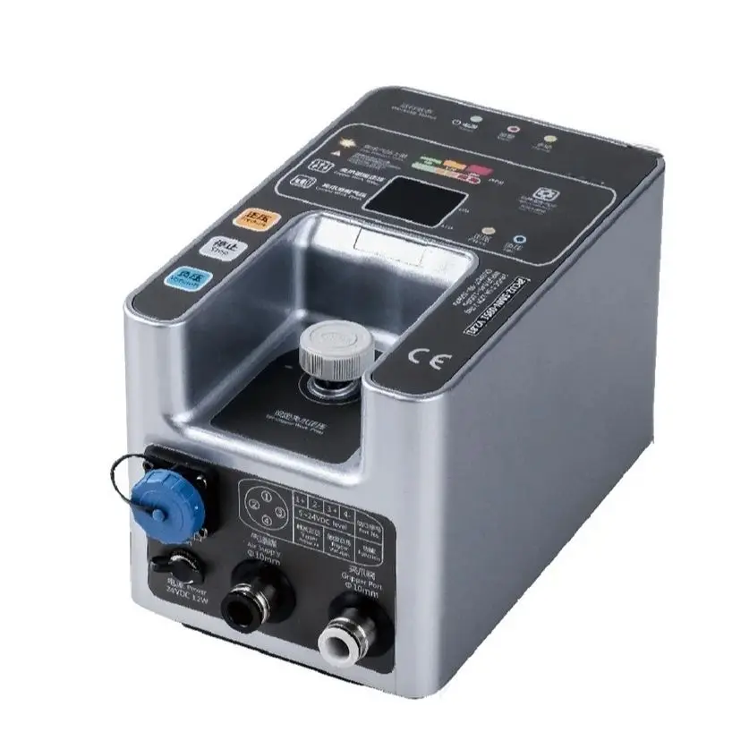 

Аксессуары для пневматических захватов серии IPCU2 для роботизированных манипуляторов, включая прецизионный интегрированный пассивный блок управления давлением