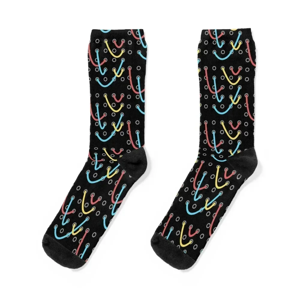

Analog Modular Synthesizer Socks Thermal man winter men cotton high quality Stockings man anti-slip Socks Female Men's