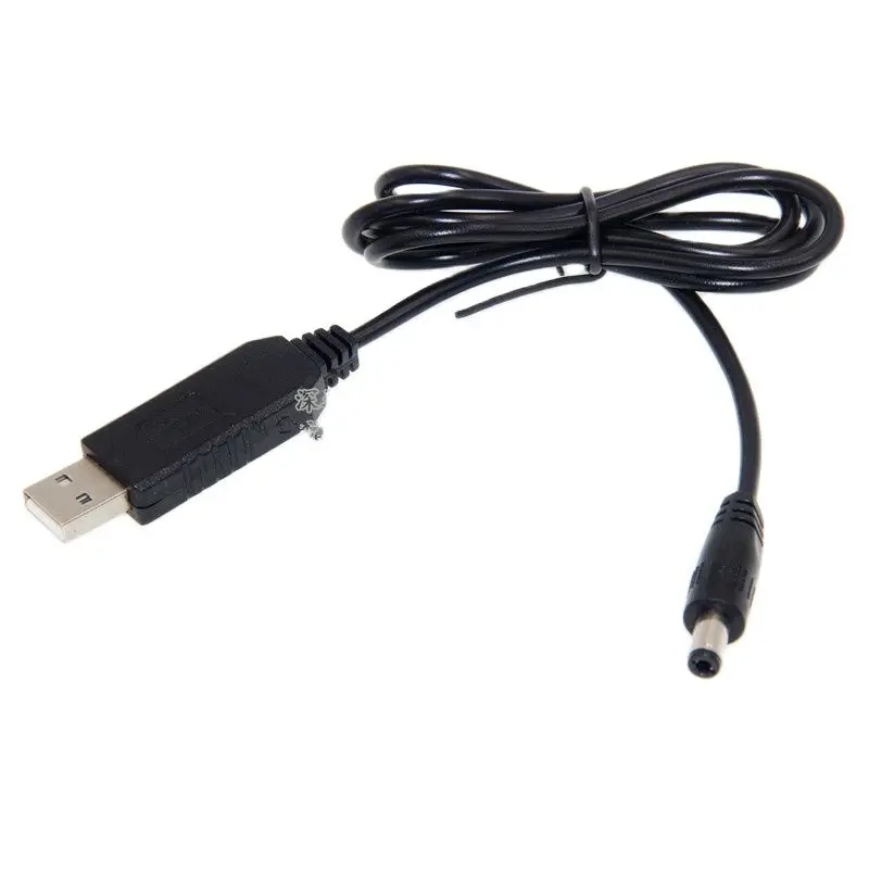 Cavo boost USB da cc a cc 12V power bank 5V boost modulo 12V interfaccia 12V 5.5*2.1MM