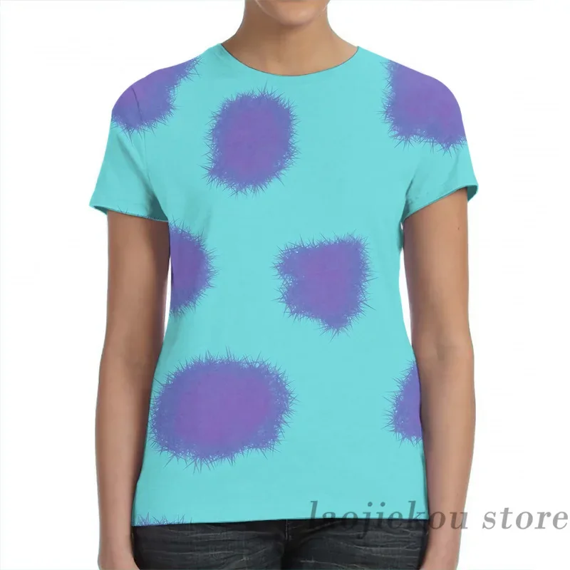 Sully Monster men T-Shirt women all over print fashion girl t shirt boy tops tees Short Sleeve