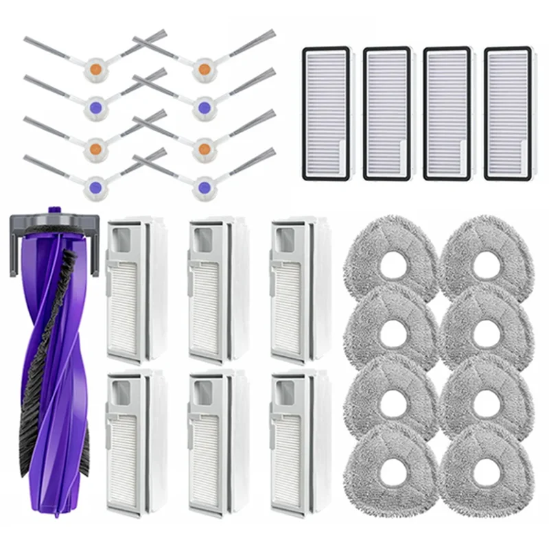 

A77I для робота-пылесоса Narwal Freo X Ultra, Narwal J4/ Lite, основная боковая щетка, фильтр Hepa, швабра, тканевый мешок для пыли, детали