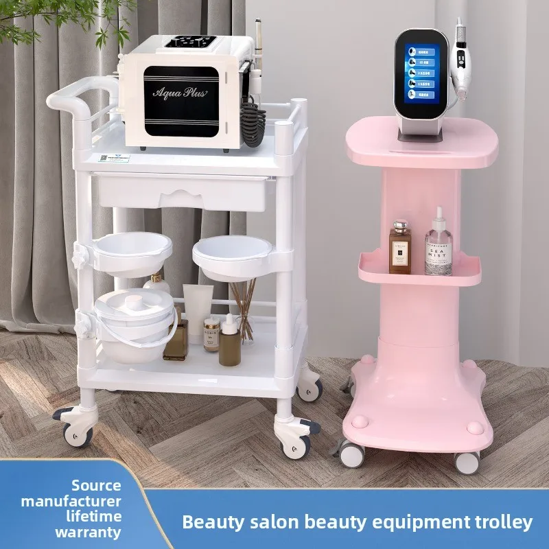 Removable Storage Trolley Beauty Salon Lashista Cart Organizer Wheels Professional Hairdressing Furniture Clearance Hair Station