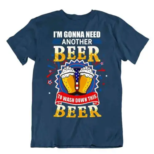 Bier Wäsche unten BIER-T-SHIRT Vati Großvater Shirt Parodie-trinkendes Spaß HEMD