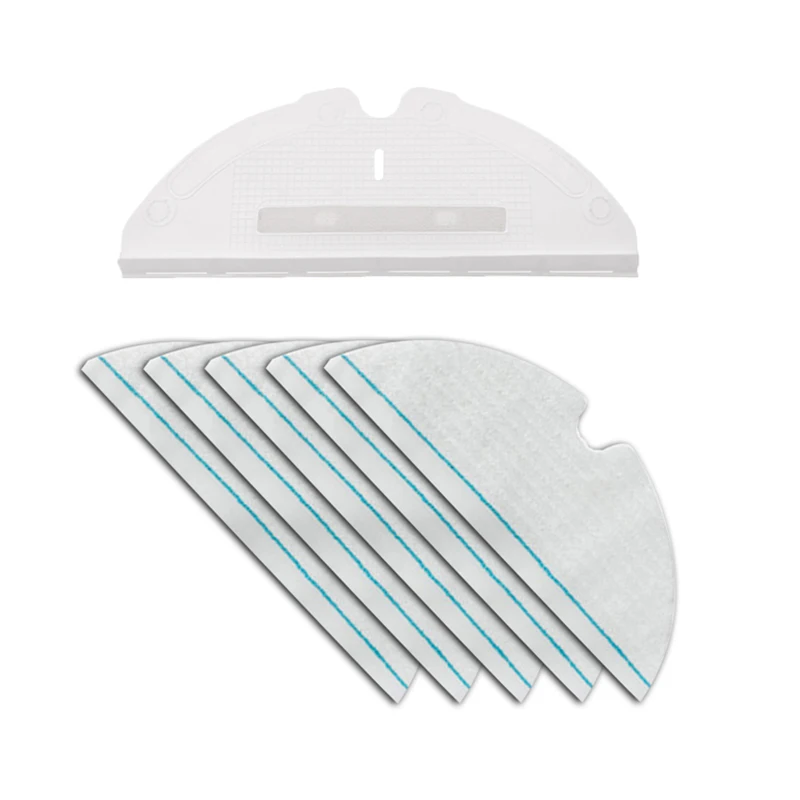 Pc descartável mop pano titular acessórios para xiaomi mijia 1/1s roborock s6 s5 t5 t6 s5 max s55 aspirador de pó robótico peças