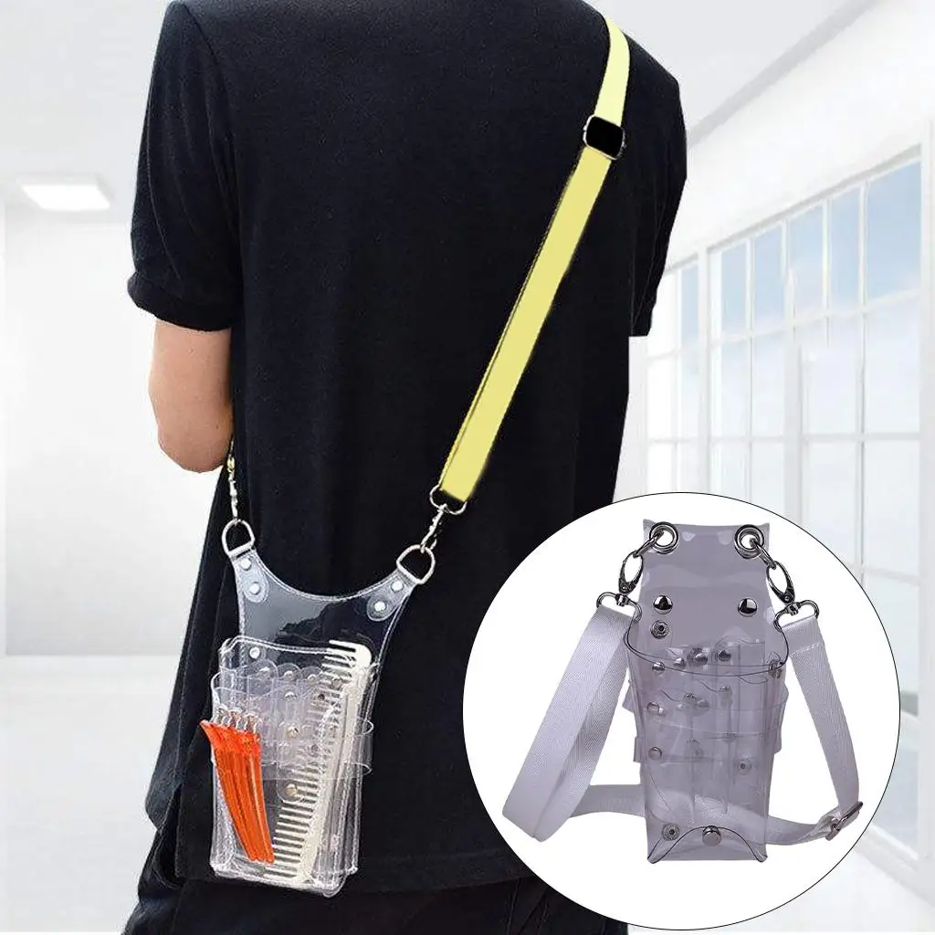 

Кобура для парикмахерских ножниц, профессиональная поясная сумка для стилистов (мужчин и женщин)