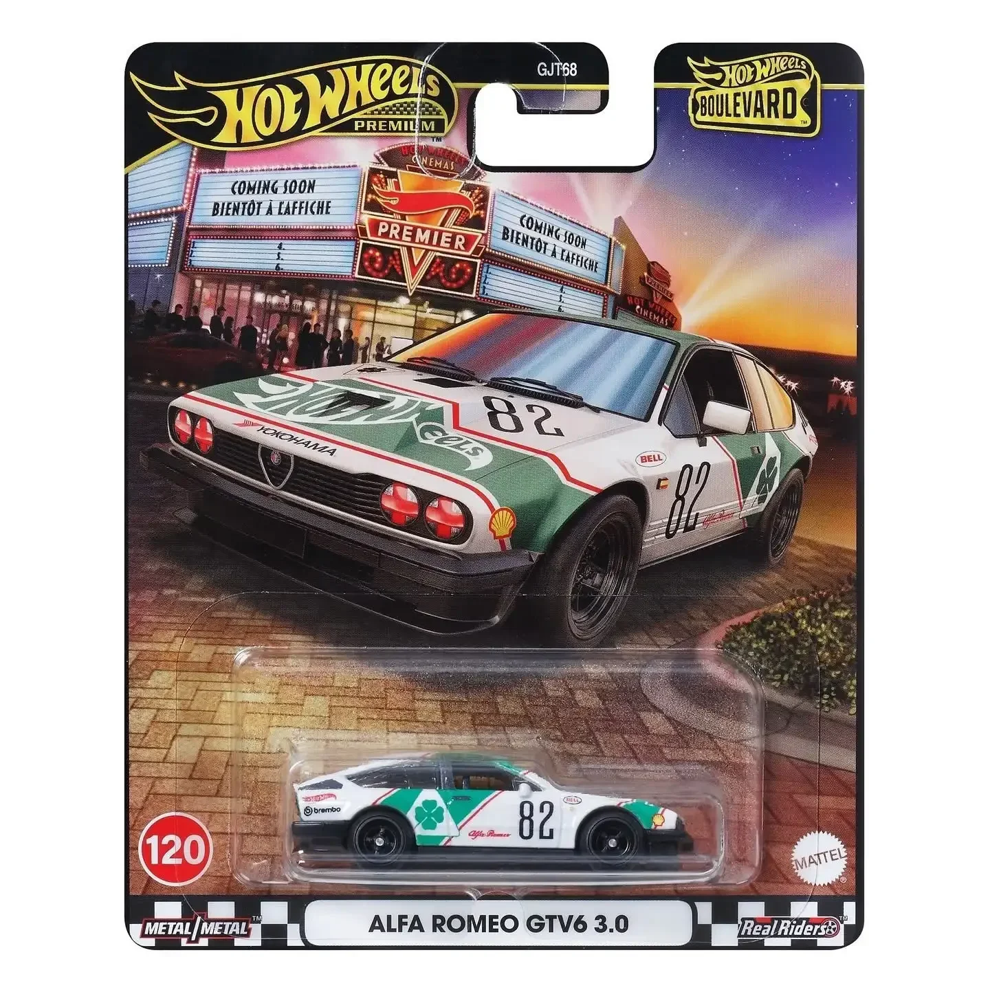 Mattel Hot Wheels Car Boulevard 24 2025 Mix 1 GJT68 A 1/64 Diecast Model pojazdu Kolekcja samochodów Zabawki dla chłopców Prezent