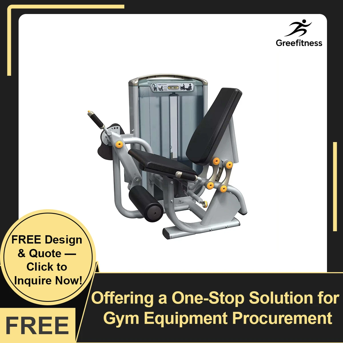 

YTYIN Commercial Gym Equipment High Quality With Competitive Price Fitness Strength Machine Gym Equipment Seated Leg Extension M