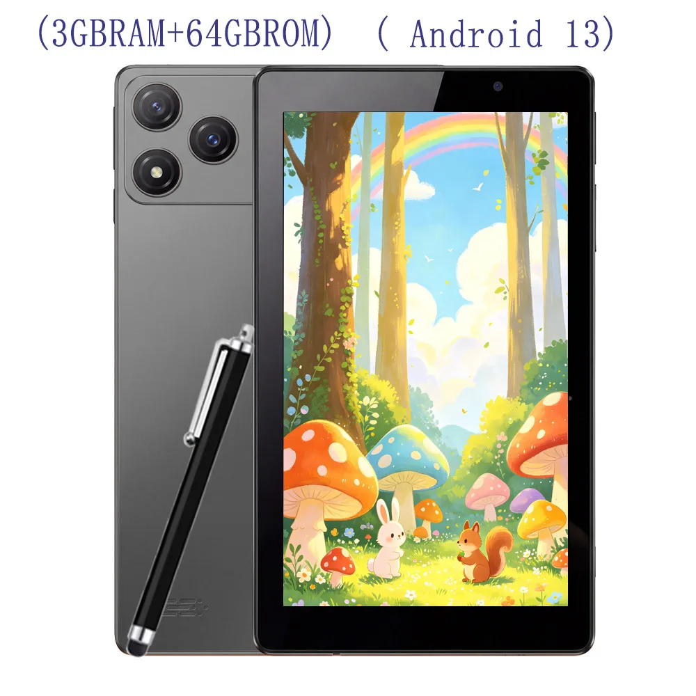 With Touch Pen Android 13,9-inch Octa core Children's Tablet 3GB RAM+64GBROM, 6000Mah Battery,