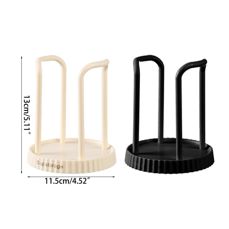 652F Disposables Cups Organiser Rack Practical Cup Stand Desktop Cups Dispenser Cup Picker Multipurpose Paper Cup Holder