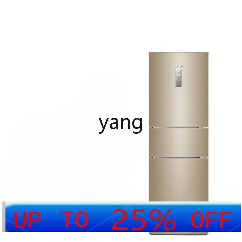 

Трехдверный холодильник CX первого класса с воздушным охлаждением и функцией No Frost для дома или аренды, компактный.