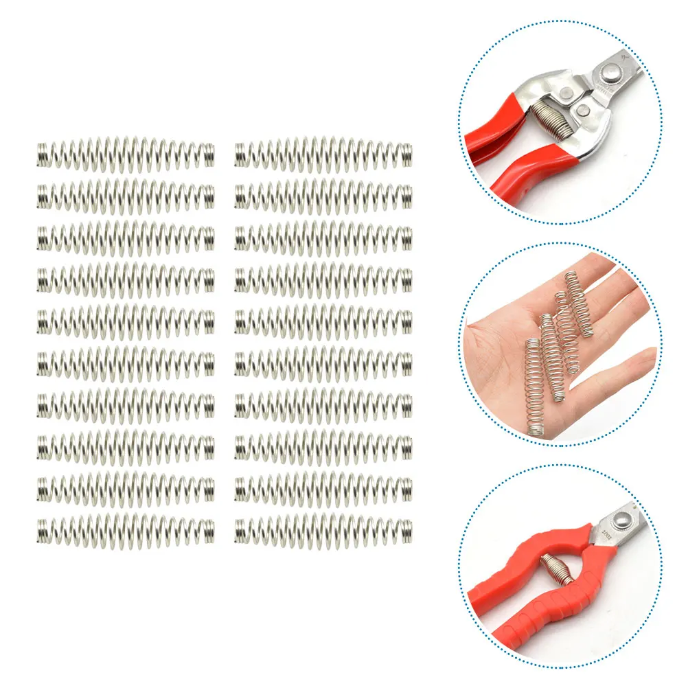 

20pcs Garden Shears Spring Stainless Steel Replacement Pruning Springs Trimming Tools Bypass H Pruners Precision Parts
