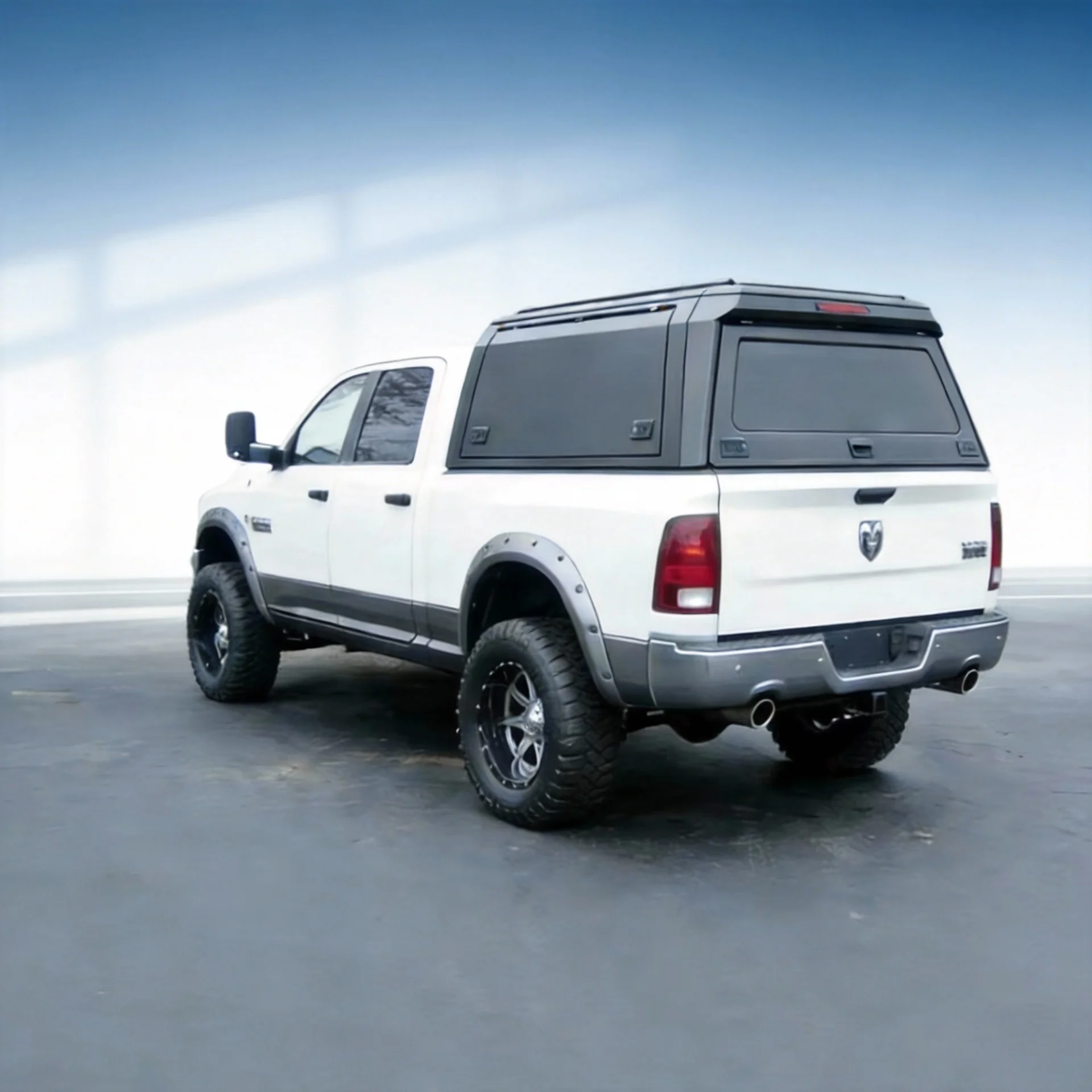 Waterproof 4X4 Aluminum Alloy Steel Pickup Hardtop Topper Camper Truck Canopy  for FORD F150 2015+/DOGE RAM 1500/laramie 2019