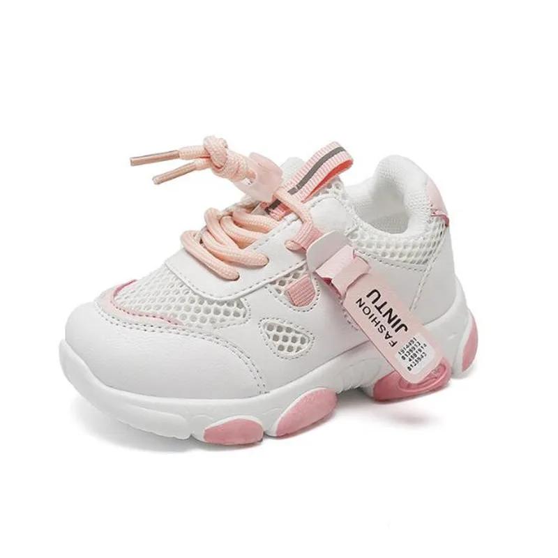 

Size 20-31 Baby Toddler Shoes For Boys Girls Breathable Mesh Little Kids Casual Sneakers Non-slip Children Sport Shoes tenis