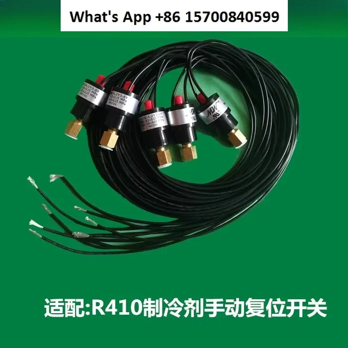 Applicable toAir conditioner R410A pressure switch YK-M078-4.2Y3.6Y manual reset high voltage switch