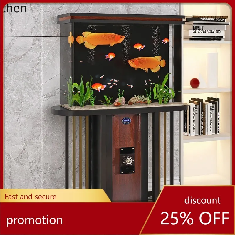 

YFY Экран для аквариума для гостиной Маленький акриловый экологический нижний фильтр без изменения воды для аквариума