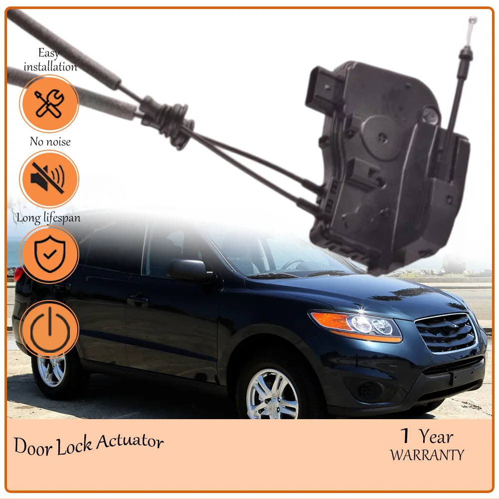 6Pin Front Left Door Lock Actuator,Suited to Hyundai Santa Fe 2010-2012,oem DLA1250,100DLA1250S,813100W000,81310-0W000