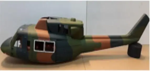 RC-Hubschrauber, Maßstab 500, Rumpfglocke UH-1N für TREX RC-Hubschrauber, Glasfaser-Copter-Modellgehäuse