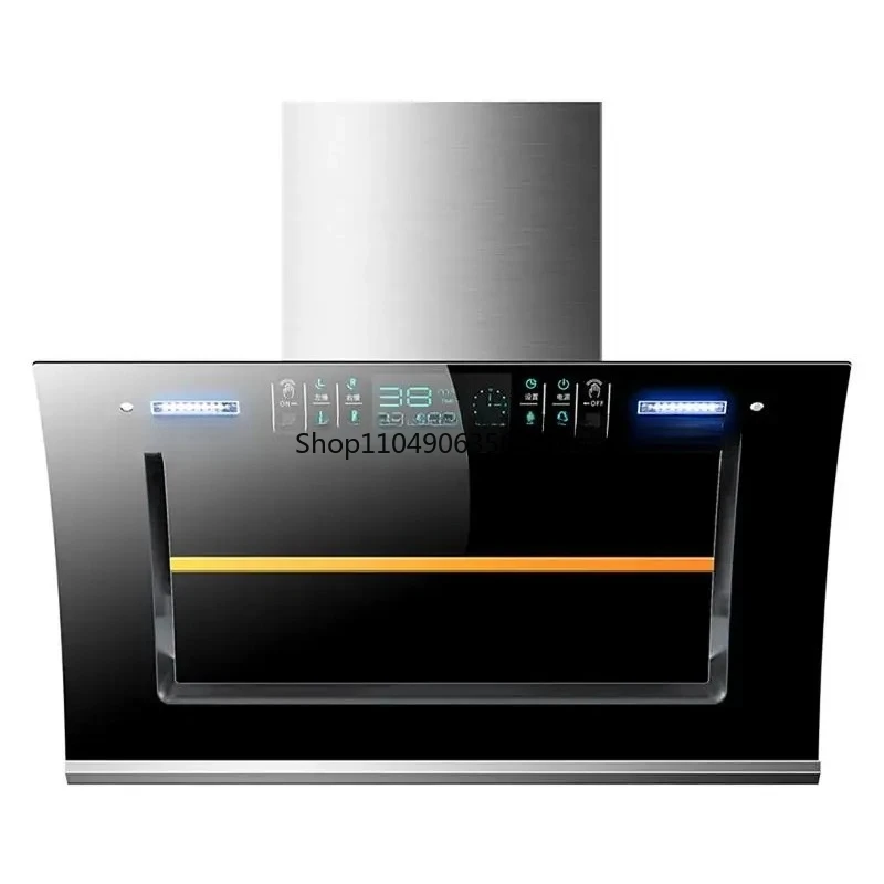 for Household Multi-function Kitchen Range Hood Large Suction Double Motor Side Suction Small Rental Range Hood