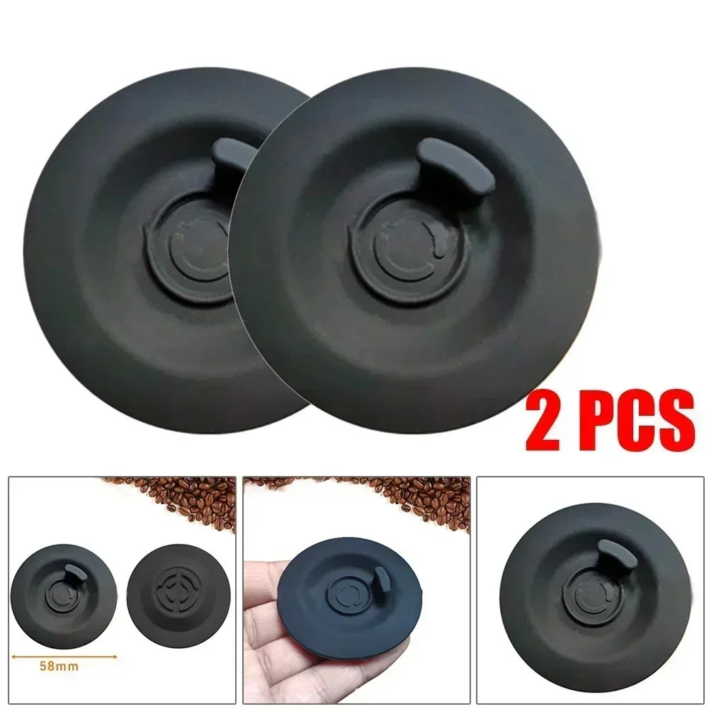 2pc 58mm Blind Filter Backflush Disk Rubber Cleaning Disc Insert For Breville Coffee Machine Portafilter Backwashing Tool