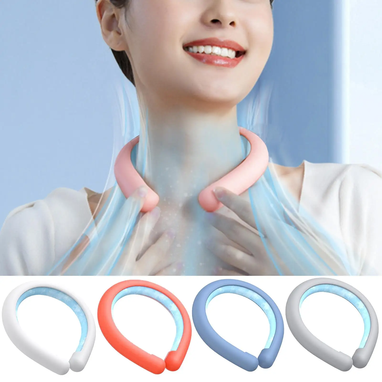 Wearable Cooling Neck Wraps Reusable Cooling Neck Wraps For Extreme Heat Wearable Cooling Neck Wraps Neck Tube for Summer