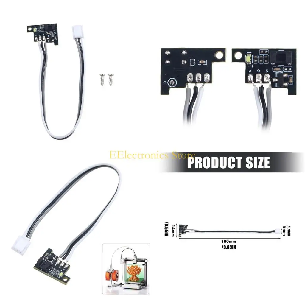 B03C Sensitive X Axles Limit Switches For 3D Printers Accurate Positioning Long Lasts