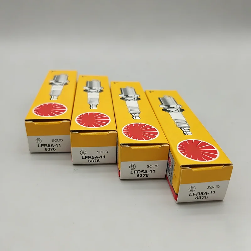 4/8 Pcs LFR5A-11 6376 Spark Plug for G4KE G4KD Hyundai for Kia Suzuki MERCURY MARINER YAMAHA OUTBOARD