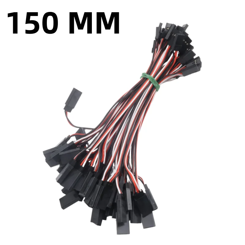 Câble d'extension Servo RC, fil JR pour hélicoptère Rc Drone 10 pièces 150mm