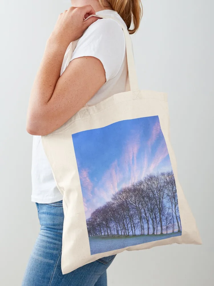 

Beautiful clouds on a chilly day Tote Bag free delivery bags shopping bags foldable Women's shopping bag tote bag men