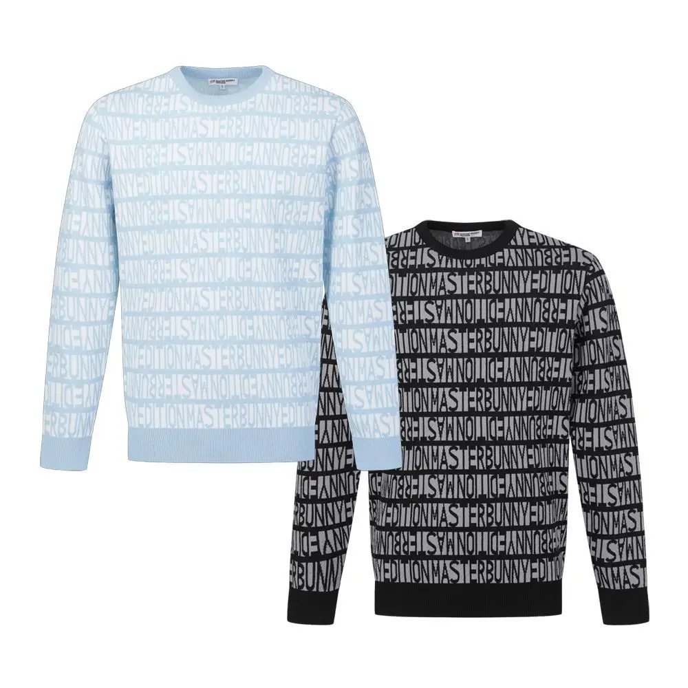 

New Men's Golf Sweater: Premium Long-Sleeve Warm Knit Sweater