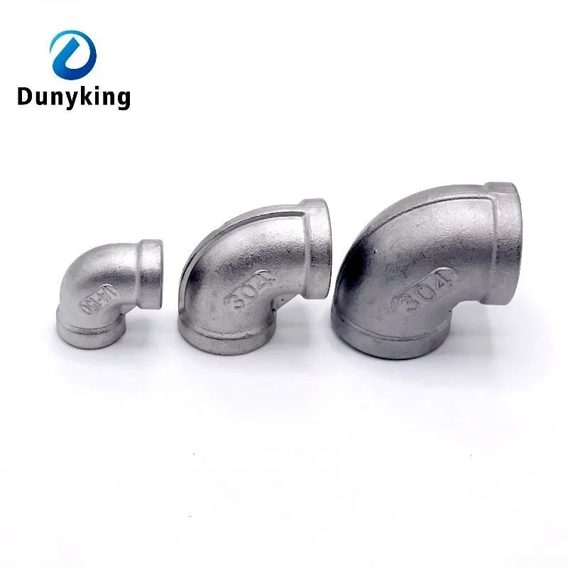 

Elbow 90 Degree Angled F/F Stainless Steel SS 304 Female*Female Threaded Pipe Fittings