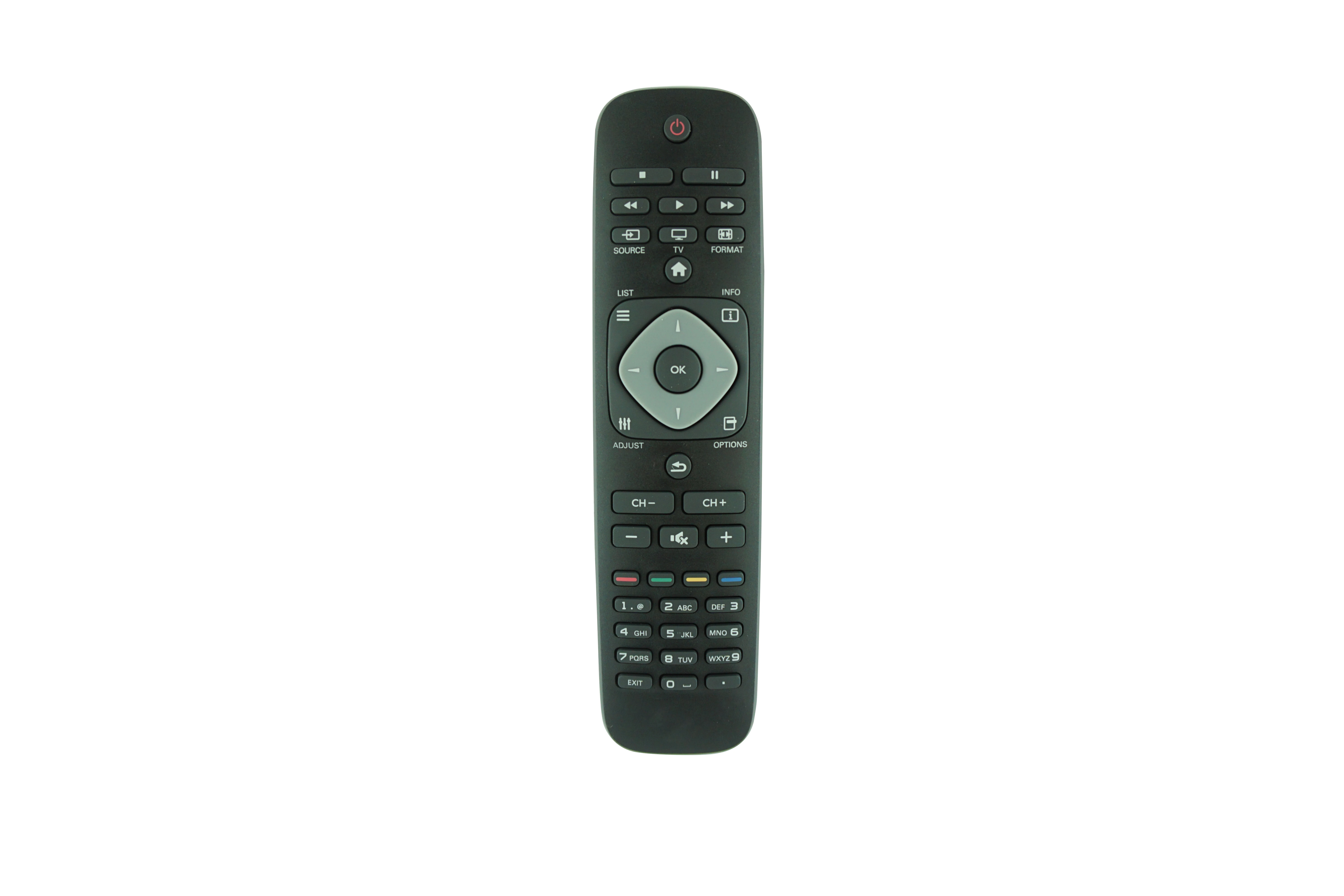 Used Remote control Compatible For Philips 40PFL5537K/12 46PFL5007H/12 32PFL5507K/12 32PFL5507T/12 32PFL4007H/12 HD LED HDTV TV