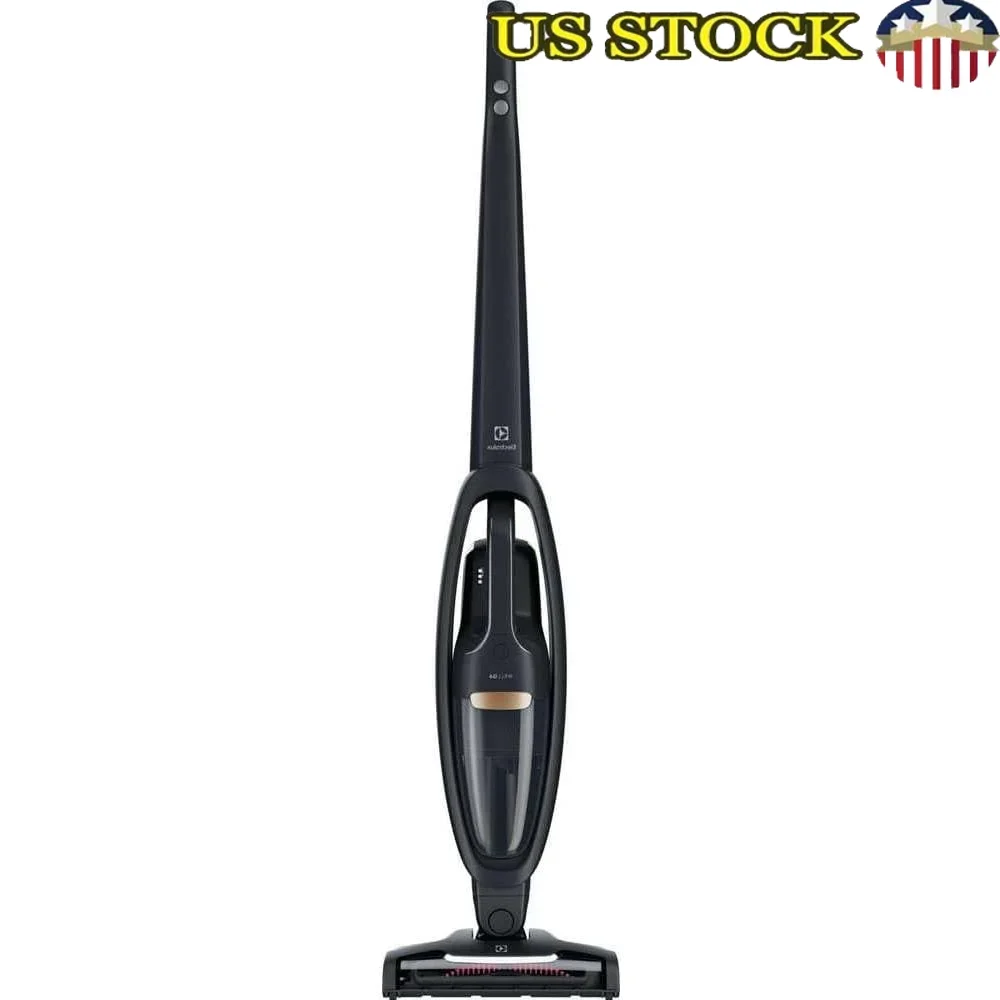 Cordless Vacuum Cleaner Lightweight Turbo Brushroll with LED Nozzle 5-Step Filtration 50mins Runtime Motorized Bristle Carpet