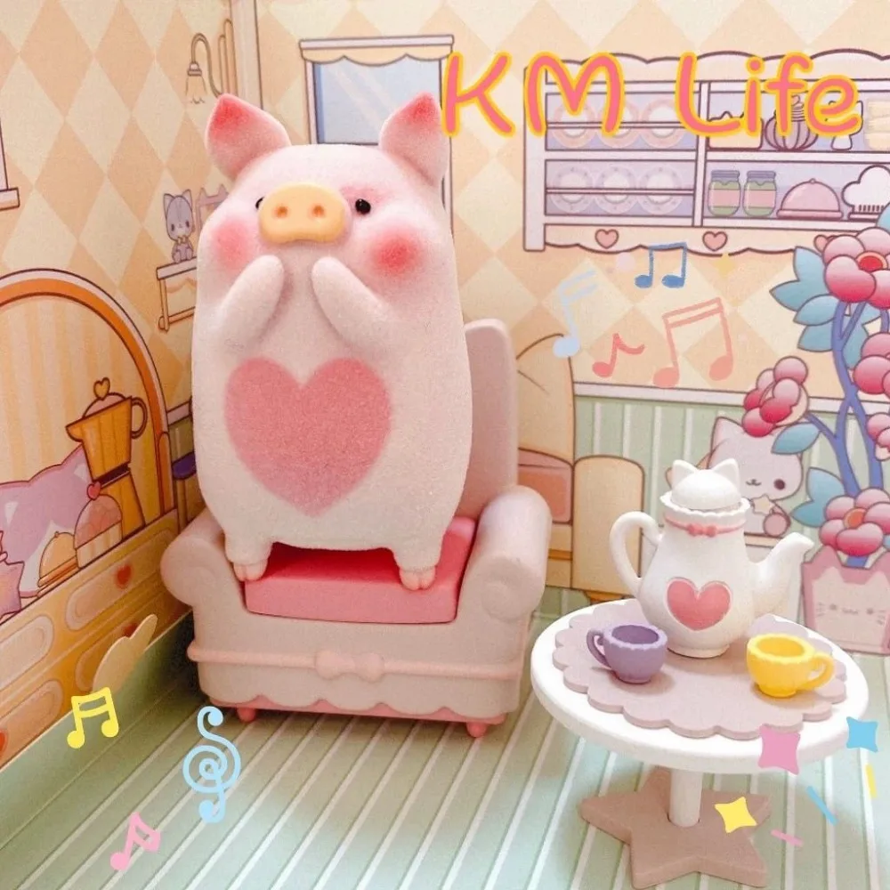 حقيقي كيمي ميكي صندوق أعمى KMLife المنزل أثاث صغير مصغرة الدعائم المشهد DIY اللعب منزل فتاة لعبة هدية